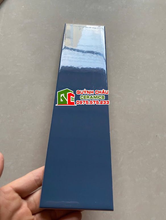 Gạch thẻ xanh dương 75x300 trung quốc Gạch thẻ xanh dương 75x300 trung quốc