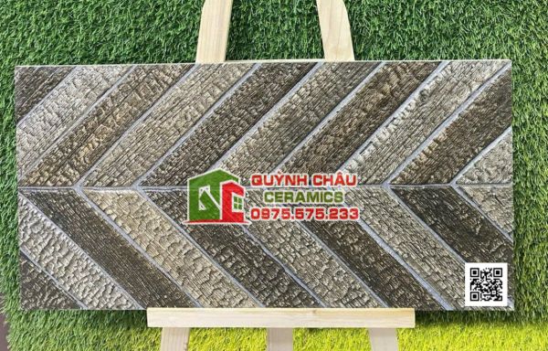 Gạch trang trí ấn độ 30x60 giả gỗ vân xương cá cổ điển