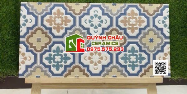  Gạch trang trí ấn độ 30x60 khuôn hoa ốp điểm đẹp