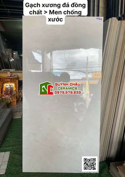 Gạch trung quốc 60x120 xám kem đá đồng chất men chống xước Gạch trung quốc 60x120 xám kem đá đồng chất men chống xước
