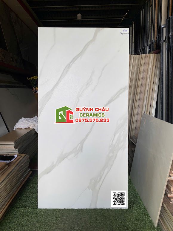 Gạch vân đá 60x120 mờ trắng xám Gạch vân đá 60x120 mờ trắng xám