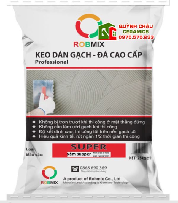 Keo dán gạch chuyên dụng hồ bơi màu xám cao cấp Keo dán gạch chuyên dụng hồ bơi màu xám cao cấp