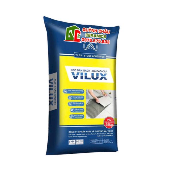 Keo dán gạch khổ lớn Vilux Keo dán gạch khổ lớn Vilux