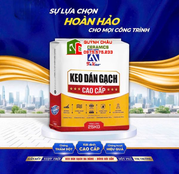 Keo dán gạch ốp lát takao cao cấp Keo dán gạch ốp lát takao cao cấp