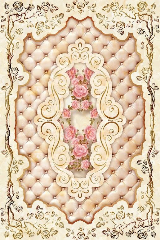 Thảm gạch lát sảnh phòng khách cao cấp