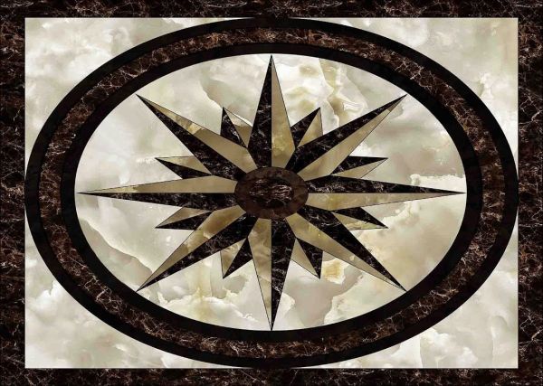 Thảm kính cường lực lát thang máy sang trọng